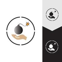 boom pictogram vector achtergrond