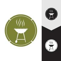 barbecue pictogram vectorillustratie vector