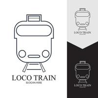 trein pictogram vector achtergrond