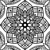 mandala patroon naadloze achtergrond vector