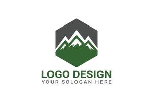 montrain logo ontwerp vector sjabloon