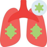 longen kanker vectorillustratie op een background.premium kwaliteit symbolen.vector pictogrammen voor concept en grafisch ontwerp. vector