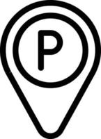 parkeerplaats locatie vectorillustratie op een background.premium kwaliteit symbolen.vector pictogrammen voor concept en grafisch ontwerp. vector
