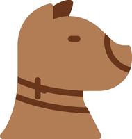 hond vectorillustratie op een background.premium kwaliteit symbolen.vector pictogrammen voor concept en grafisch ontwerp. vector