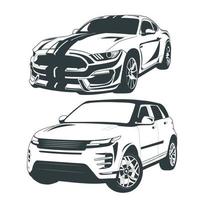 auto vectorillustratie vector