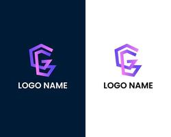 letter g creatieve moderne logo ontwerpsjabloon vector