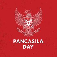 pancasila dag illustratie vector