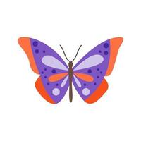 vlinder lijn icoon vector