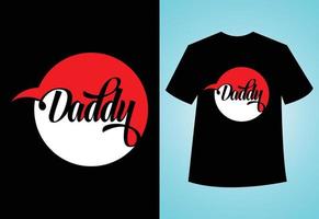 gelukkige vaderdag, typografie vector papa t-shirt design.
