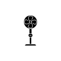 illustratie vectorafbeelding van stand fan icon vector