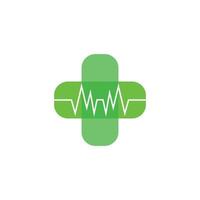 gezondheid medisch logo sjabloon vector illustratie ontwerp