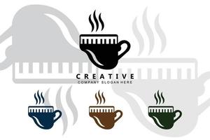 muzieknoot logo ontwerp, lied toon illustratie vector