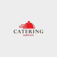 catering foodservice logo ontwerpconcept vector