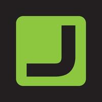 letter j logo pictogram ontwerpsjabloon elementen vector