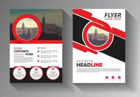 ontwerp flyer brochure sjabloon vector