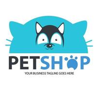 dierenwinkel vector logo afbeelding