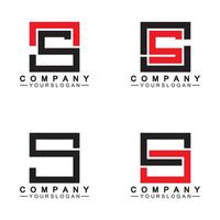 s-logo. letter s logo pictogram ontwerpsjabloon vector