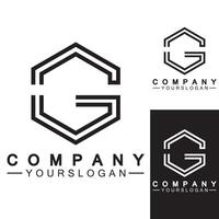 letter g logo pictogram ontwerpsjabloon vector