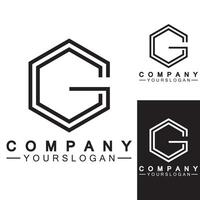 letter g logo pictogram ontwerpsjabloon vector