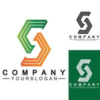 s-logo. letter s logo pictogram ontwerpsjabloon vector