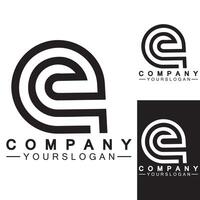 letter e logo pictogram ontwerpsjabloon vector