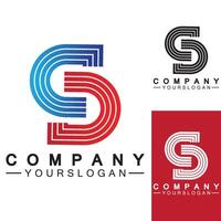 s-logo. letter s logo pictogram ontwerpsjabloon vector