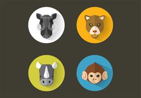 Animal Vector Portraits Pack