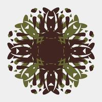 mooie en unieke mandala ornament vector voor doek of keramische wanddecoratie