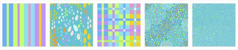 lichtblauwe abstracte patroonreeks. vector
