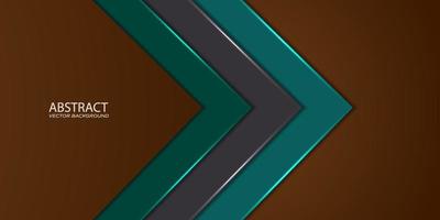 abstracte vierkante thema pijlen achtergrond met groene bruin grijze kleur voor grafisch ontwerp .eps10 vector