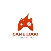 ontwerpsjabloon voor gameconsole-logo vector