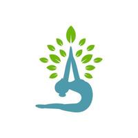 yoga logo vector sjabloon