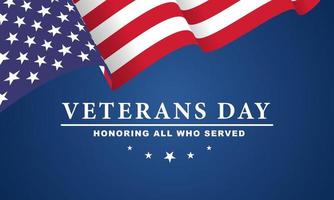 Veteranendag. Eerbetoon aan allen die dienden. veteranen dag achtergrond. ontwerp illustratie. 11 november vector