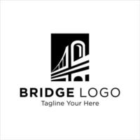 brug logo ontwerp vector pictogrammalplaatje