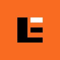 letter e logo pictogram ontwerp element sjabloon. vector illustratie