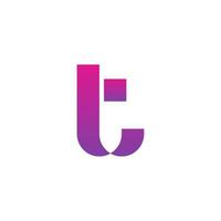 letter t logo pictogram sjabloon ontwerpelementen. vector illustratie