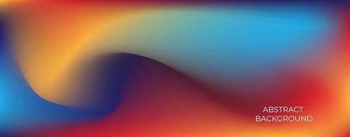 kleurrijk holografisch spandoeksjabloonontwerp vector