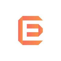 letter e logo pictogram sjabloon ontwerpelementen. vector illustratie