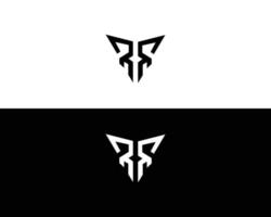 rr brief logo en pictogram vector element ontwerp
