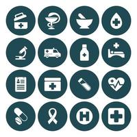 medisch en gezondheid eenvoudig pictogram vector