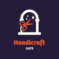 handwerk poort logo vector