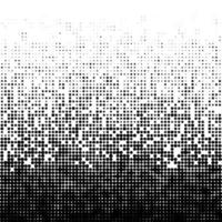 abstract futuristisch halftoonpatroon. zwart-wit abstracte achtergrond. halftooneffect vector
