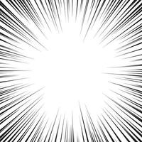 snelheid lijnen vliegen deeltjes naadloze patroon strijd stempel manga grafische textuur zonnestralen of ster barsten zwarte vector-elementen op witte achtergrond vector