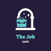 het job gate-logo vector