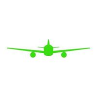 vliegtuig geïllustreerd op een witte achtergrond vector