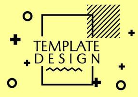 abstracte geometrische stijl banner. trendy ontwerp voor omslag, banner, website vector