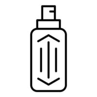 deodorant lijn icoon vector