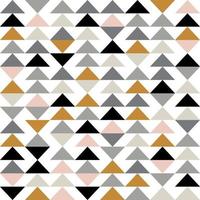 driehoek naadloos patroon. moderne abstracte geometrische achtergrond met driehoeken. vector