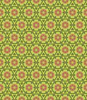 groene naadloze geometrische achtergrond. abstract patroon. vector