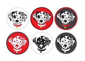 Dalmatische Puppy Vectors